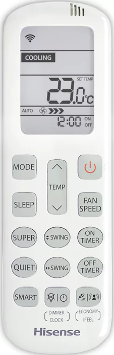 Настенный внутренний блок мульти-сплит системы Hisense AMS-12UR4SVETG67(R) SILVER — изображение 2