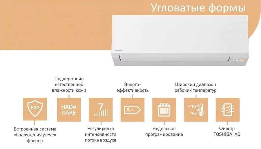 Настенный внутренний блок мульти-сплит системы Toshiba RAS-B16G3KVSG-E — изображение 4