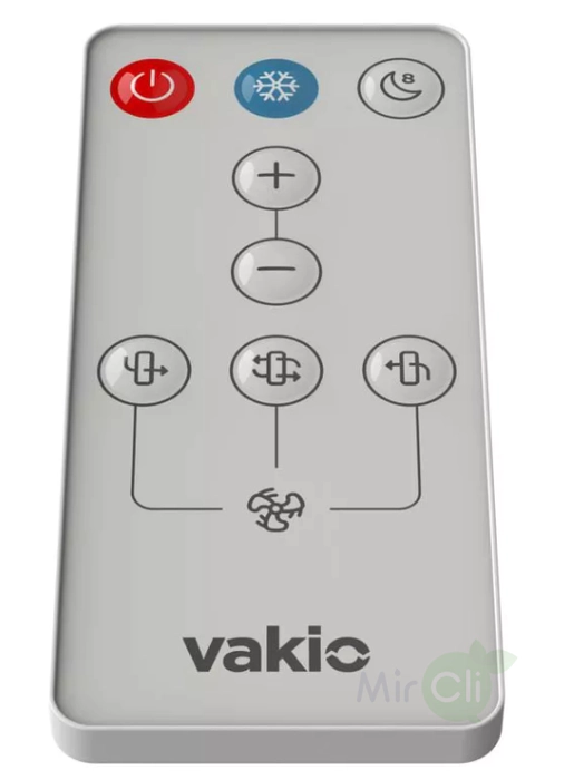Бытовая приточно-вытяжная вентиляционная установка Vakio BASE SMART Темная ночь — изображение 2