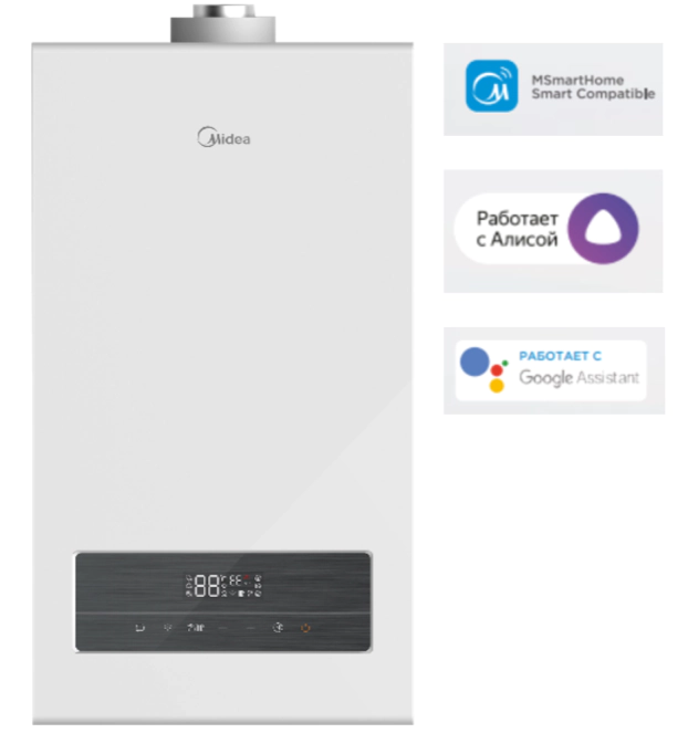 Настенный газовый котел Midea MGB-10-2F NEMAN — изображение 3