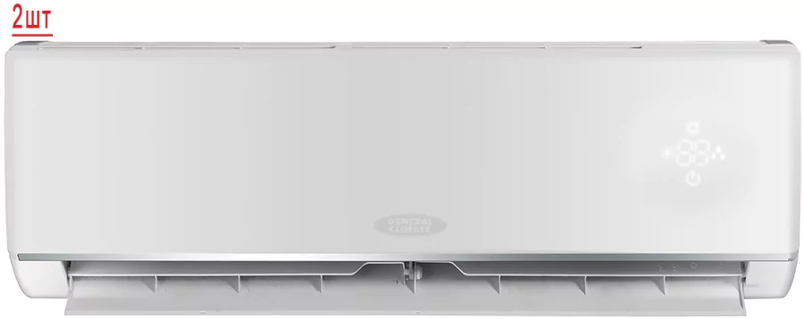 Мульти сплит система на 2 комнаты General Climate GU-M4E28H1/GC-ME07HRi*2 — изображение 2