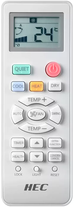 Кондиционер HEC BASIC ON-OFF ALU 07HRAL03/R3 — изображение 3