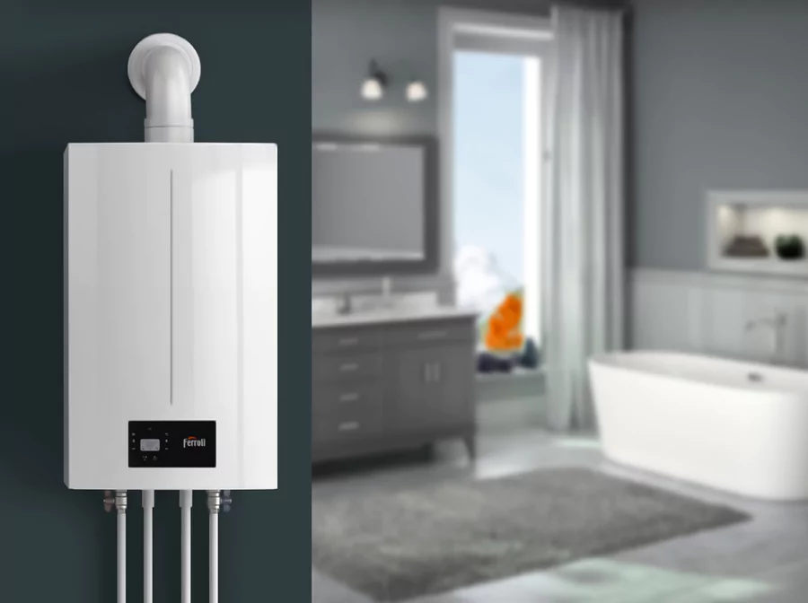 Настенный газовый котел 32 кВт Ferroli BLUEHELIX SIGMA 34H — изображение 2