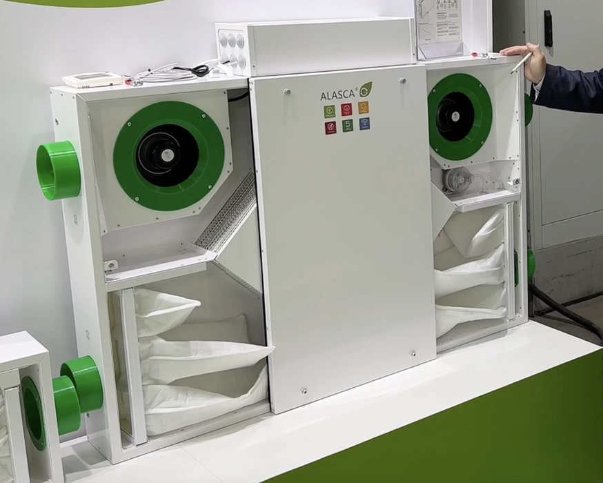 Приточно-вытяжная вентиляционная установка 500 Alasca ECO H300EC W — изображение 2