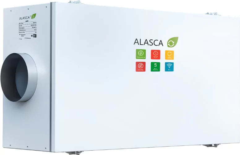 Приточная вентиляционная установка Alasca P1000EC W