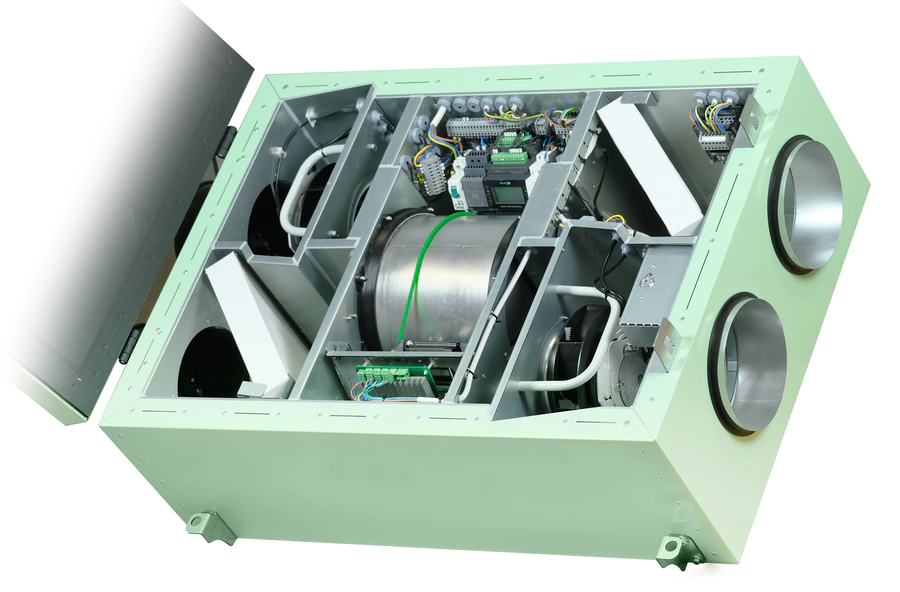 Приточно-вытяжная вентиляционная установка 500 Ecoclima ECT PF-R 500-E1.0-(L/R)-4-Z — изображение 3