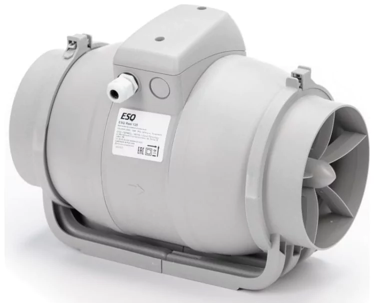 Канальный круглый вентилятор ESQ Reel 125 — изображение 3