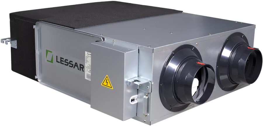 Приточно-вытяжная вентиляционная установка Lessar LV-PACU-800-P-AC-WIFI-E50