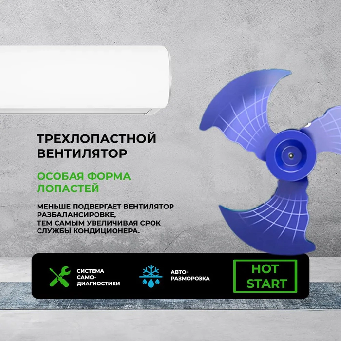 Кондиционер Newtek NT-65CHNDC12 — изображение 9