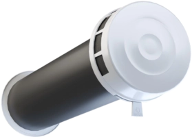 Проветриватель NOVAplast КИВ-125-500 с оголовком NovaProf