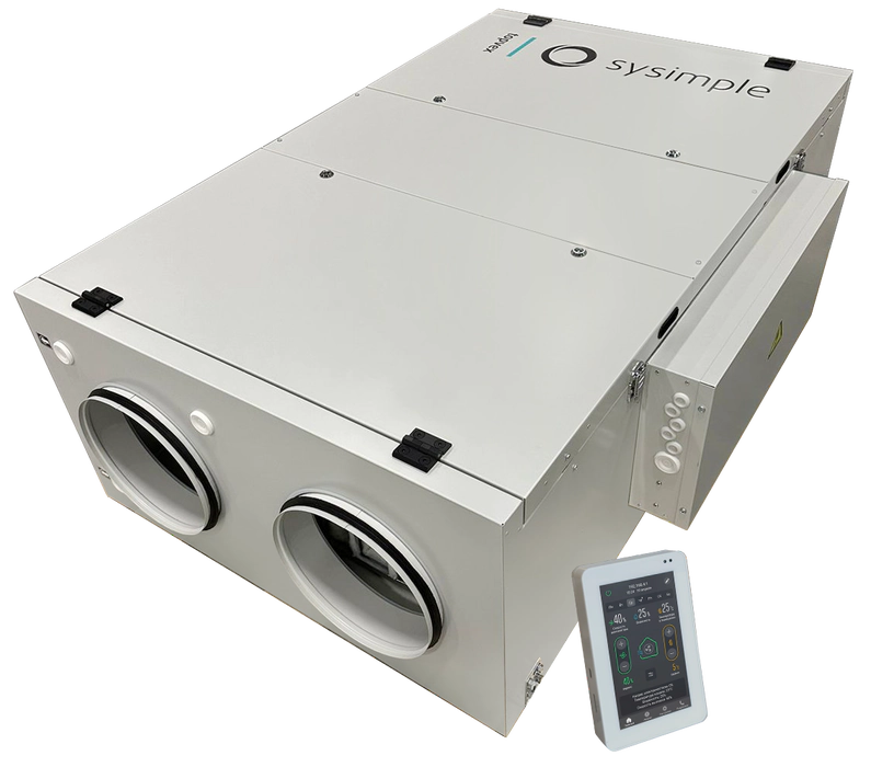 Приточно-вытяжная вентиляционная установка Sysimple Topvex FR08 EL-R