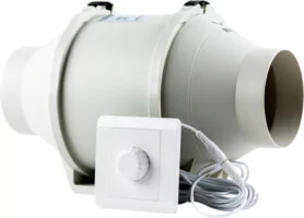 Канальный круглый вентилятор Vakio AirFlow 100PE