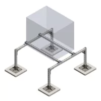 Опорная рама для блока до 150 кг.