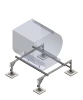 Опорная рама для агрегата массой до 300 кг.