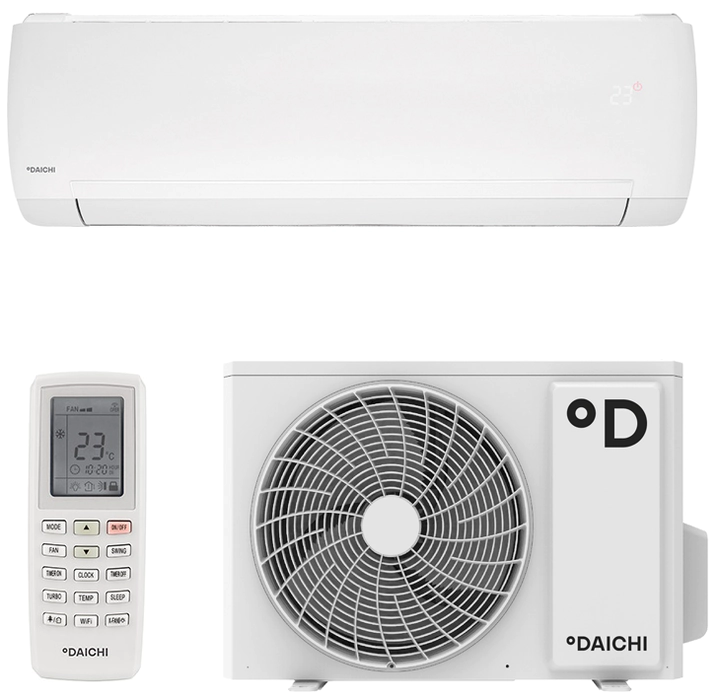 Настенный тепловой насос Daichi SIBeria SIB25AVQS1R/SIB25FVS1R — изображение 4