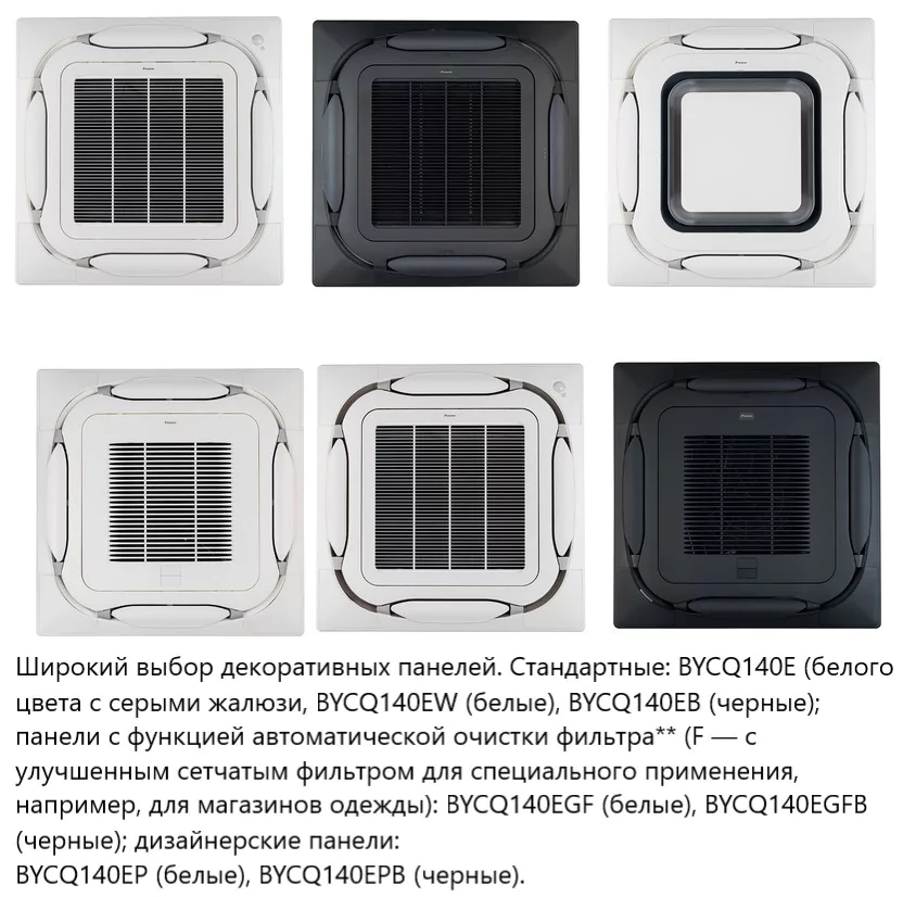 Кассетный кондиционер Daikin FCAHG100H/RZAG100NY1/-40 — изображение 5