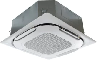 Кассетный фанкойл до 12 кВт Dantex DF-1500QB-P4