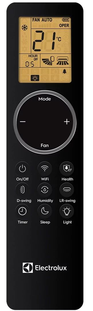Настенный тепловой насос Electrolux EACS/I-18HEN-BLACK/N8 — изображение 2