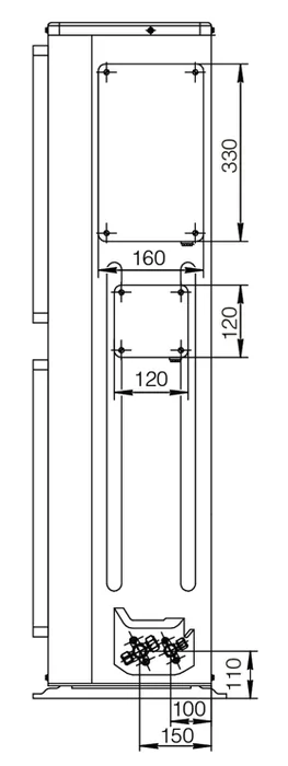 Напольно-потолочный кондиционер Excon CR-01-1422 — изображение 3