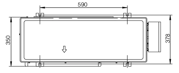 Напольно-потолочный кондиционер Excon CR-01-1422 — изображение 4