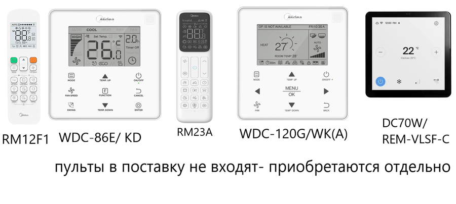 Канальная VRF система Midea MI2-160T2DHN1(A) — изображение 4