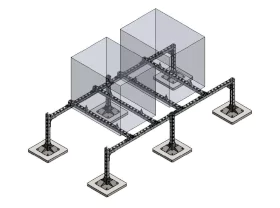 Опорные рамы и конструкции