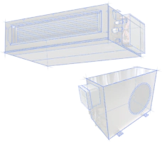 Канальный кондиционер VENTEX Сh-14000