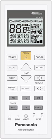 Кондиционер Panasonic Design silver CS-XZ25TKEW/CU-Z25TKE — изображение 3