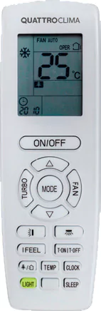 Кондиционер QUATTROCLIMA Lanterna QV-LA12WBE/QN-LA12WBE — изображение 2