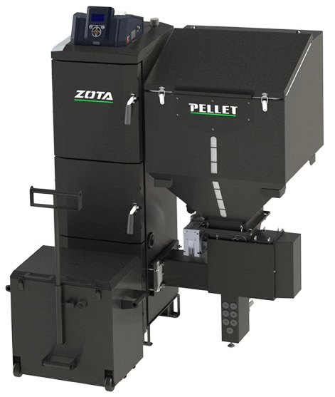 Твердотопливный котел Zota Pellet Black 45 — изображение 2