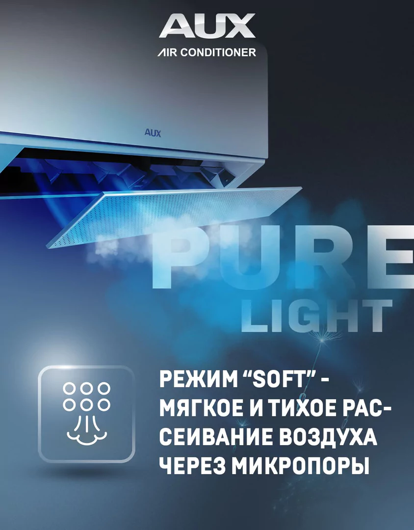 Настенный внутренний блок мульти сплит-системы AUX AMWM-H12/4R2(CD) (R32) — изображение 4