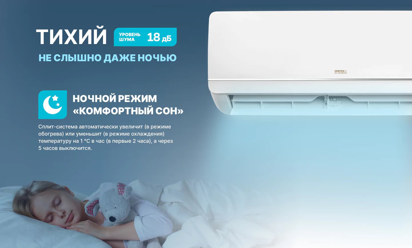 Кондиционер Centek CT-65ADC24 — изображение 9
